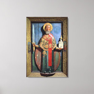 Toile Saint-Nicolas de Mozhaisk, école de Yaroslavl
