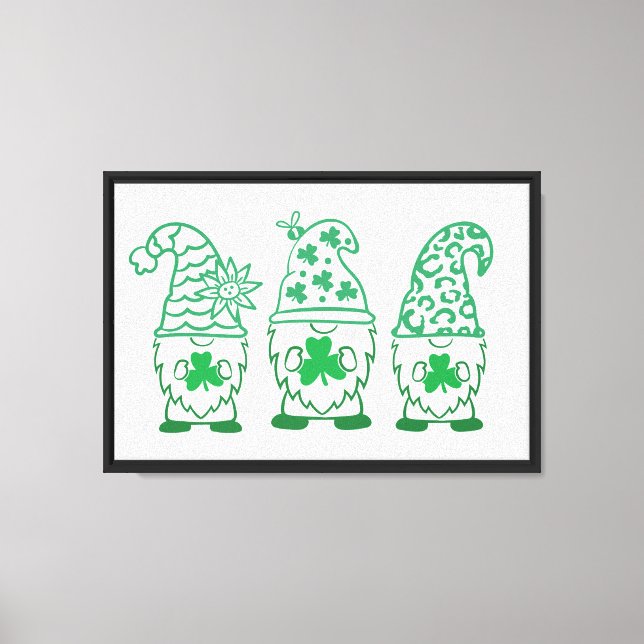 Toile Saint Patrick's Day Gnomes-60682 (Recto)