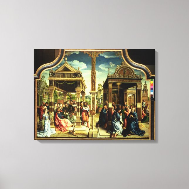 Toile Saint Thomas et le retable St. Matthew (Recto)