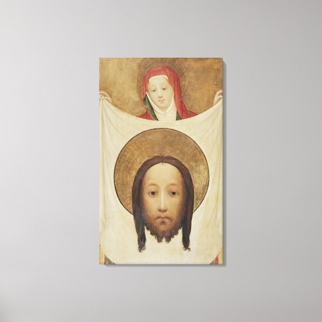Toile Saint Veronica avec le Sudarium, c.1420 (Recto)