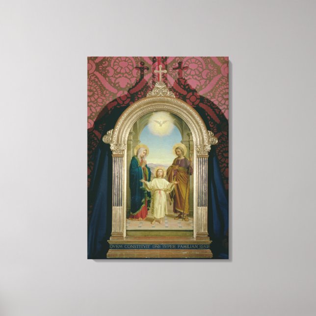 Toile Sainte Famille, 1898 (tempéra sur panneau) (Recto)