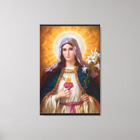 Sainte-mère Marie Coeur immaculé, foi catholique,