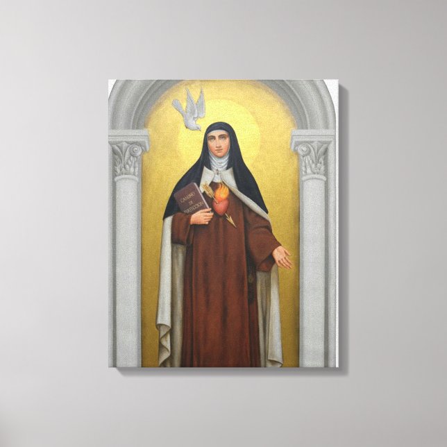 Toile Sainte Thérèse d'Avila Carmelite Nun (Recto)