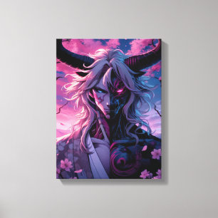 Toile Sakura Demon Prince