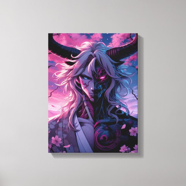 Toile Sakura Demon Prince (Recto)