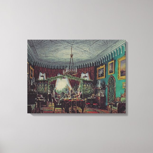 Toile Salle de dessin de l'impératrice Alexandra (Recto)