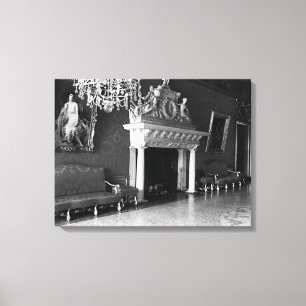 Toile Salle du Trône du palais du Prince de Monaco vinta