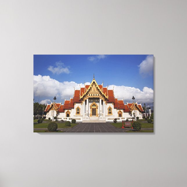 Toile Salle Ubosot ou Bot, Wat Benchamabophit, Bangkok, (Recto)