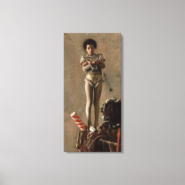 Toile Saltimbanco Antonio Mancini Canvas (Recto)