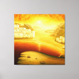 Toile "Salut" - Moyen-Orient, Orient Sunset Peinture