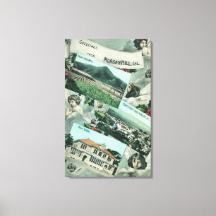 Toile Salutations de avec vues Pittoresques