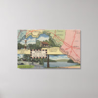 Salutations Du Maryland Occidental (Carte Détaillé