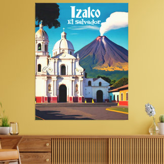Toile Salvador | Izalco Travel Vintage Retro