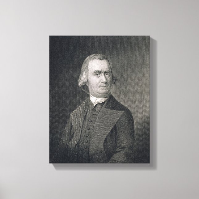 Toile Samuel Adams, gravé par G.F. Storm (fl.c.1834) a (Recto)