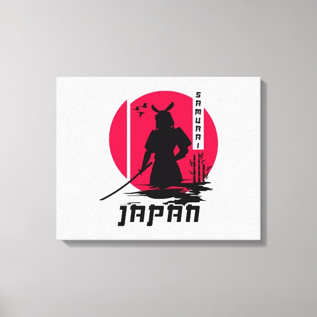 Toile Samurai Japon Ninja (Recto)