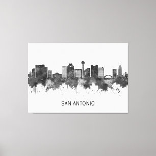 Toile San Antonio Texas Skyline
