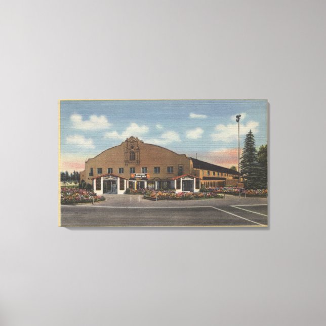 Toile San Bernardino, CA - Accueil de la National Orange (Recto)