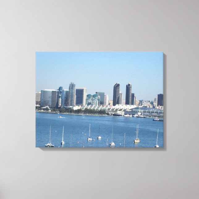 TOILE SAN DIEGO, CA #1 IMPRIMER CANVAS (Recto)