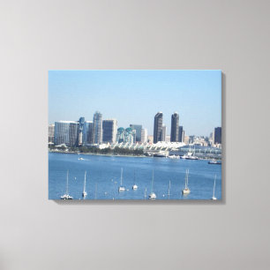 TOILE SAN DIEGO, CA #1 IMPRIMER CANVAS