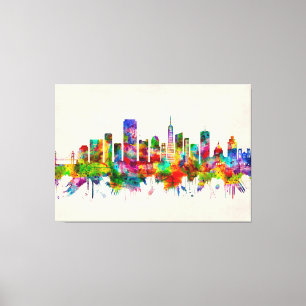 Toile San Francisco California Skyline