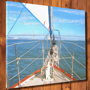 Toile San Francisco Sailing 0869 Art