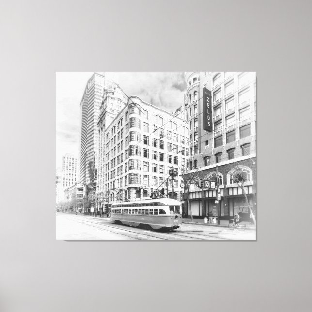 Toile San Francisco Street (Recto)