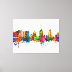 Toile San Jose California Skyline