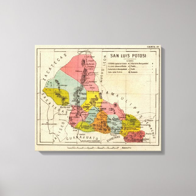 Toile San Luis Potosi, Mexique 2 (Recto)