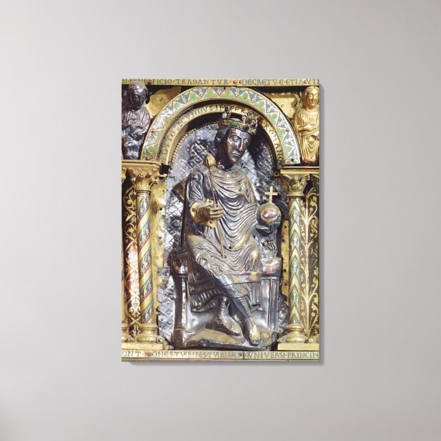 Toile Sanctuaire de l'empereur Charlemagne (Recto)