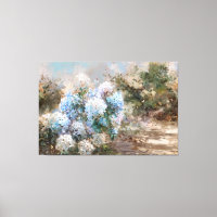 *~* Sand Beach TV2 Hydrangea art Canvas Imprimer