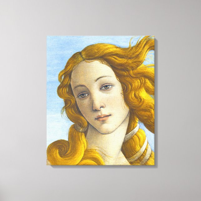Toile Sandro Botticelli - Naissance de Vénus Détail (Recto)