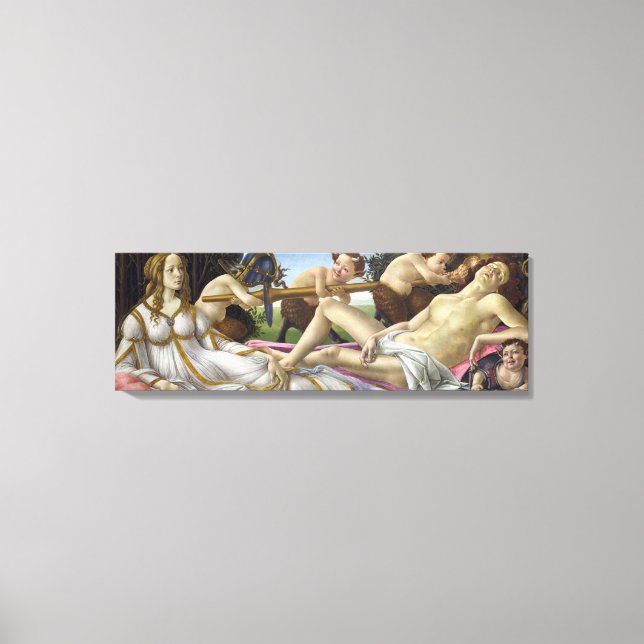 Toile Sandro Botticelli - Vénus et Mars (Recto)