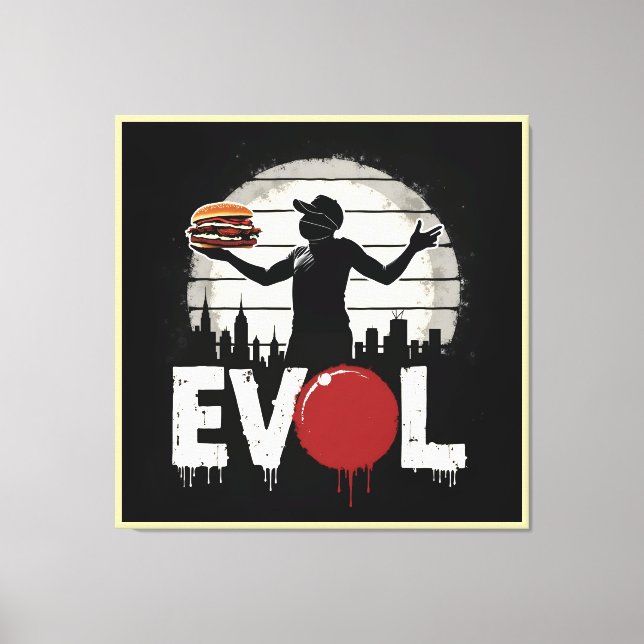 Toile Sandwich de la révolution - Gras Graphique d'art d (Recto)