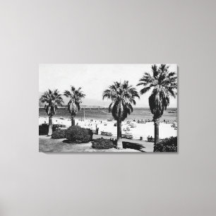 Toile Santa Barbara, photographie occidentale de vue de