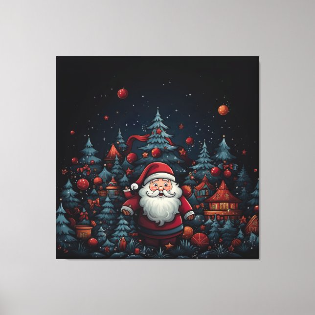 Toile Santa Claus (Recto)