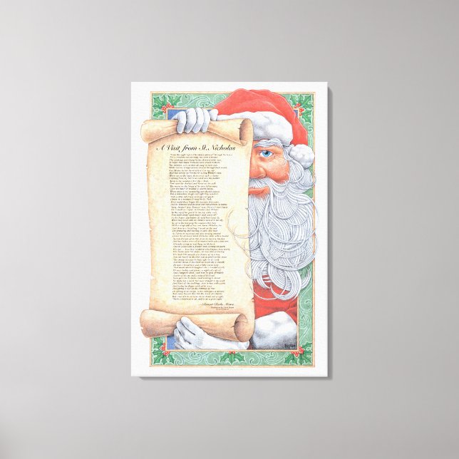 Toile Santa Claus (Recto)