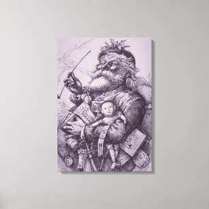 Toile Santa Claus