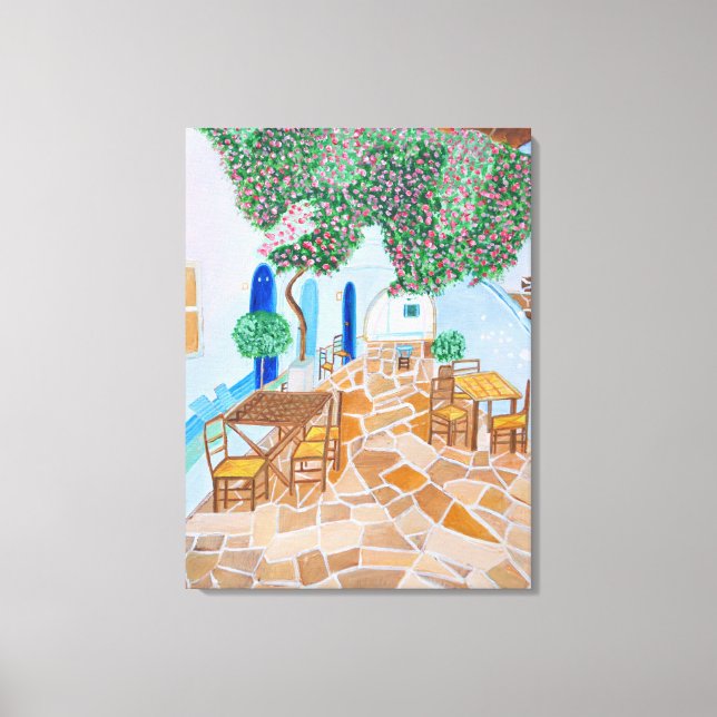 Toile Santorin 1 (Recto)