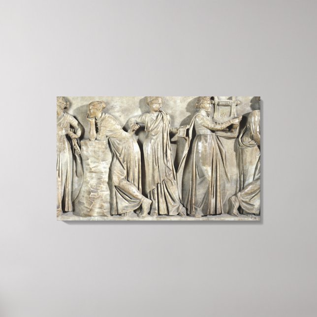 Toile Sarcophage des Muses (Recto)