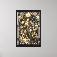 Satan Interrompu 24x36 Canvas Art Mur