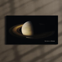Saturne à l'équinoxe du printemps, Cassini-Huygens