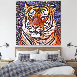 Toile Sauver Les Tigres