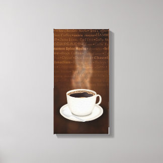 Toile Saveurs de café