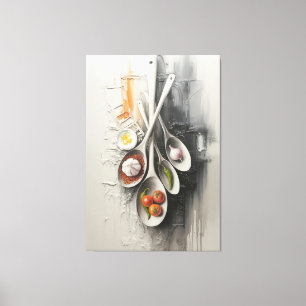Toile Saveurs Suspendues dans le Silence