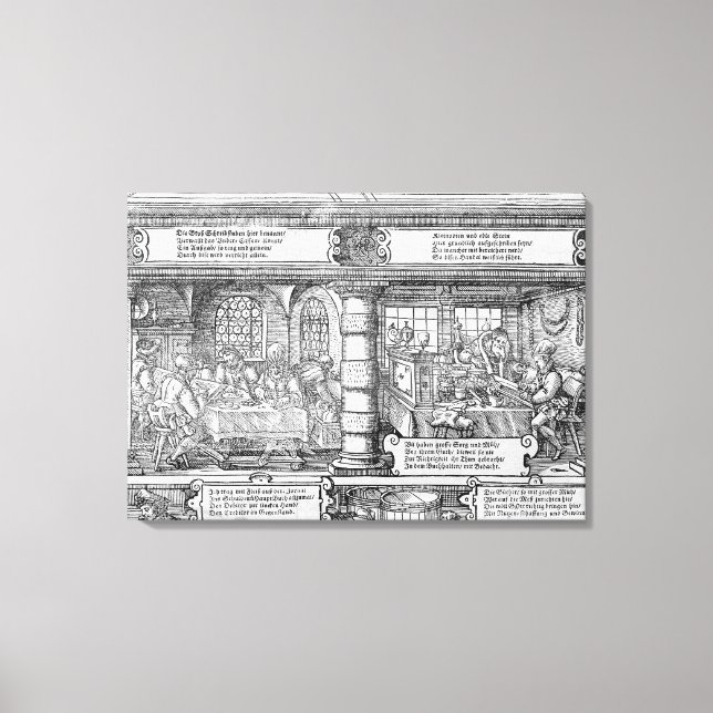 Toile Scène bancaire (Recto)