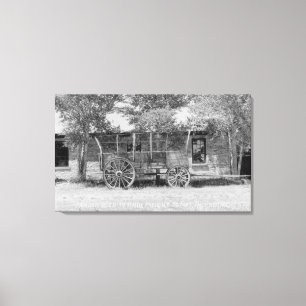 Toile Scène de chariot de Frieght