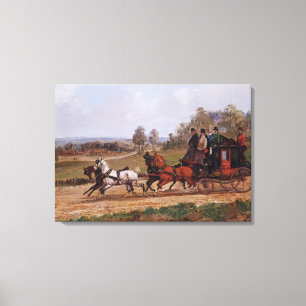 Toile Scène de coaching