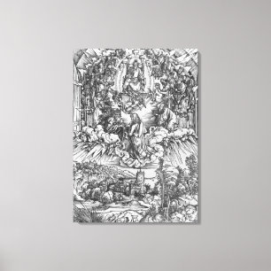 Toile Scène de l'apocalypse