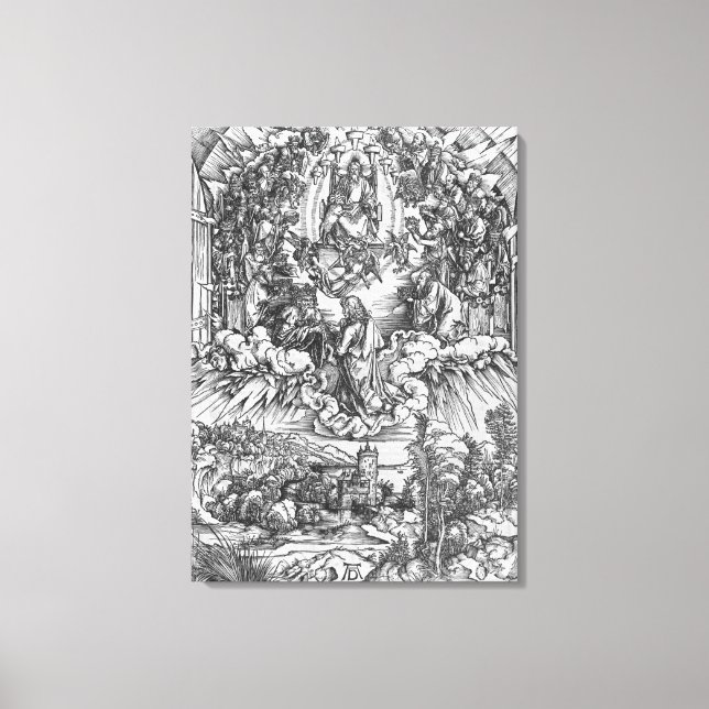 Toile Scène de l'Apocalypse (Recto)