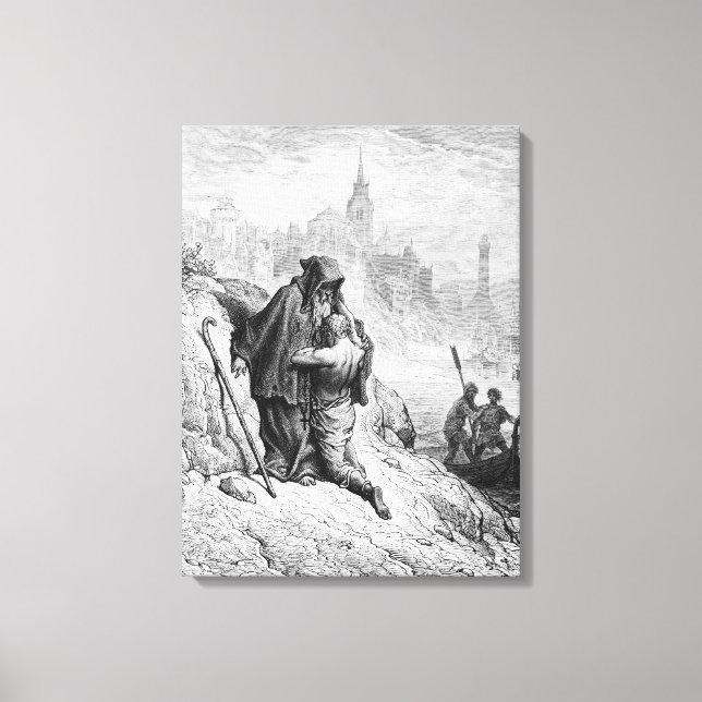 Toile Scène de "Le Rime de l'Ancien Marinier" 2 (Recto)